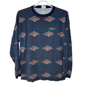 Vintage Fred Harvey Trading Company‎ Shirt Mens Large Aztec Grand Canyon 90s USA